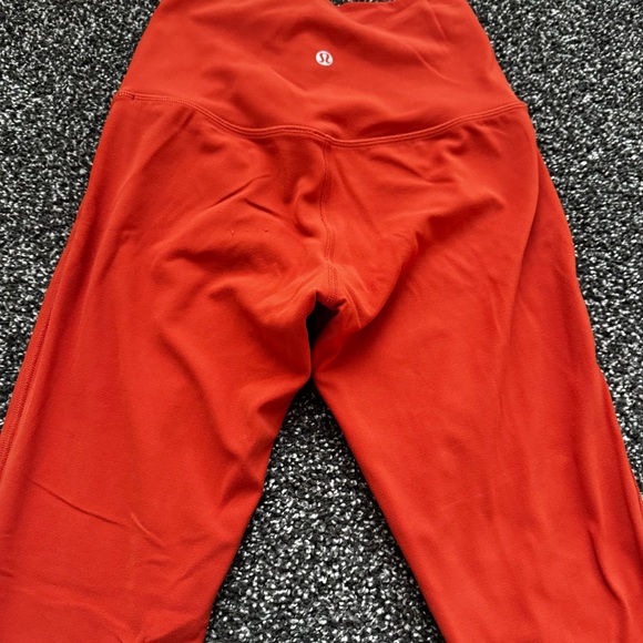 Lululemon Align™ High-Rise Pant 25"
Size 4 color: canyon orange - Picture 10 of 12